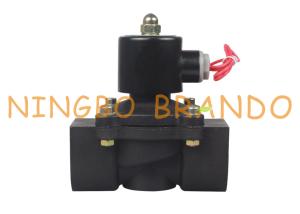 China 2 Way Normally Closed Plastic Electric Water Solenoid Valve 2&quot; 12VDC 24VDC 220VAC wholesale