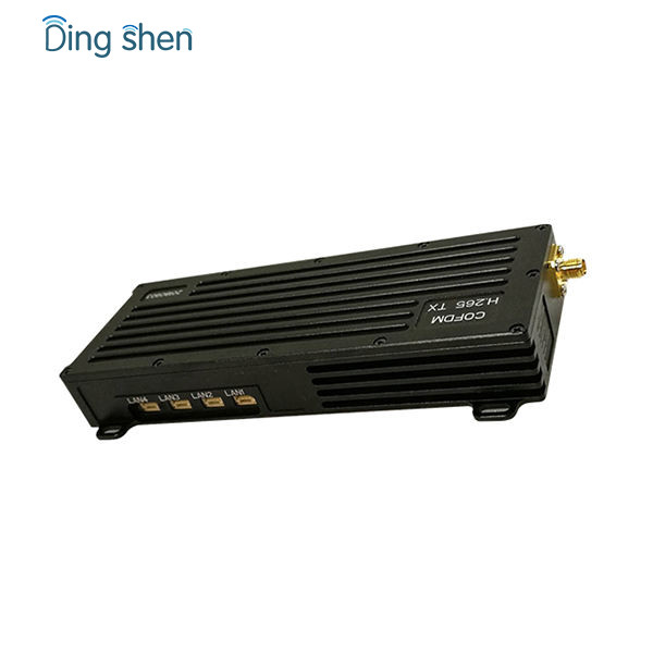 Multi Channel COFDM Wireless Transmitter HDMI Output With H.265 Endoder For Unmanned Systems