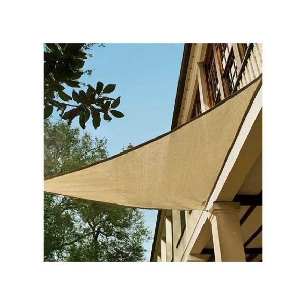 Moisture Resistant Garden Wind Screen Triangular Sun Shade Canopy
