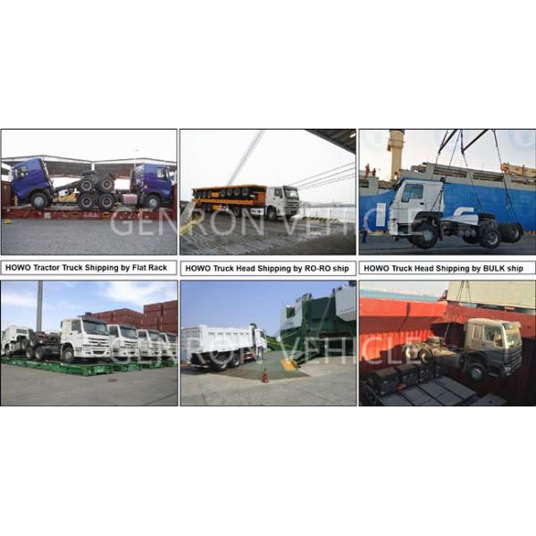 HOWO 8L 10 Wheels 40000kg Hw19710 Tractor Head Trucks