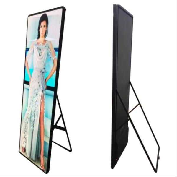 Quality SMD2121 Smart LED Poster Display 1R1G1B Pixel Configuration Energy Saving Economical for sale