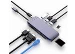 Magnetic Case USB Type C Docking Station USB 3.0 USB Type C Splitter