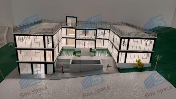 Quality Detachable Container House For Worker Dormitory And Site Office With Flexible Customized Size And Easy Installation for sale