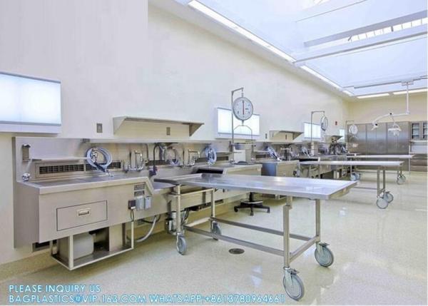 Quality Formalin Sink Embalming Table Manufacture Mortuary Autopsy Station Corpse Washing Table Dissection Table Autopsy Table for sale