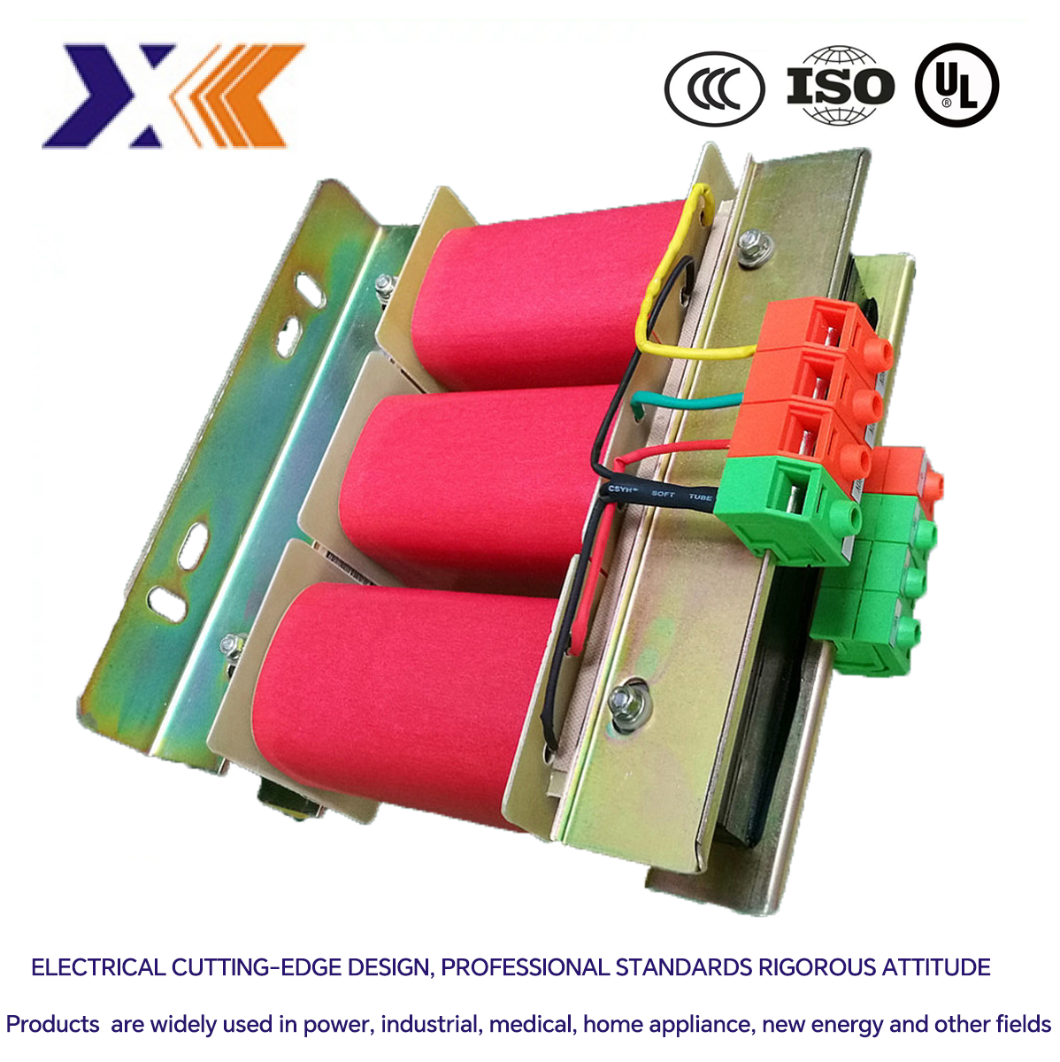 Lighting Control 40kva Three Phase 220v to 440v Step Up Transformer with Aluminum Wire