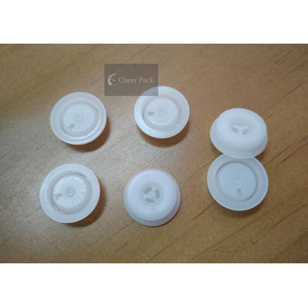 Polyethylene One Way Degassing Valve 5.7 Millimeter Height Free Sample