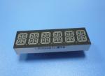 Custom super green 0.39inch 6 digit 14 segment led display for instrument panel