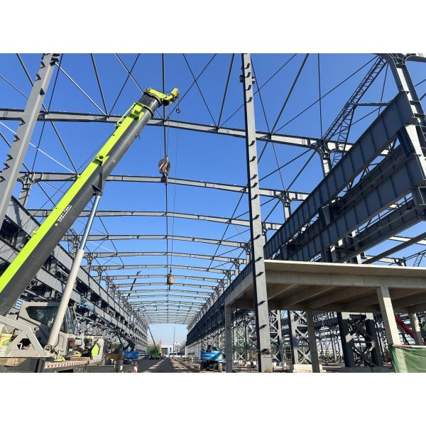 Steel Structure Project Prefabricated Warehouse Installation