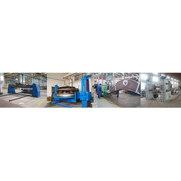 Head / Tail Stock Pipe Welding Positioners , Welding Turn Table