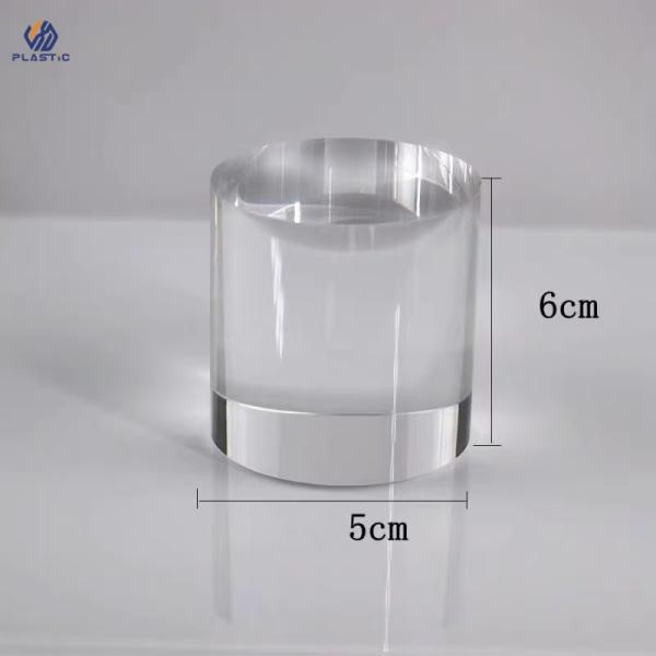 Quality Custom Logo Clear Acrylic Stand Display Acrylic Pedestal Stands Accept Small Order for sale