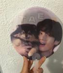 Custom One Side Kpop Picket 3d Lenticular Hand Fan