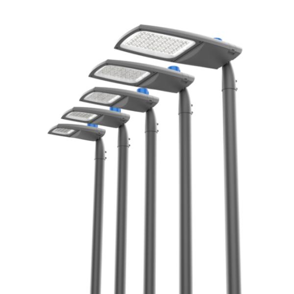 Aluminum Alloy LED Street Light Fixtures With Customizable RAL Number