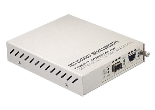Quality 10G SFP+ to TP Manageable Ethernet Fiber Media Converter Support 10G SR LR ER ZR for sale