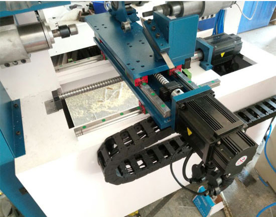 Painting brush wooden handle making machine KC1230A full automatic for rounding the end of wooden handle