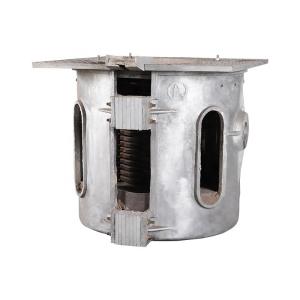 China Scrap Metal Medium Frequency Induction Furnace High Temperature Industry Use wholesale
