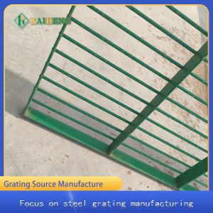 Plastic Dipping Carbon Steel Galvanised Walkway Mesh Metal Grid