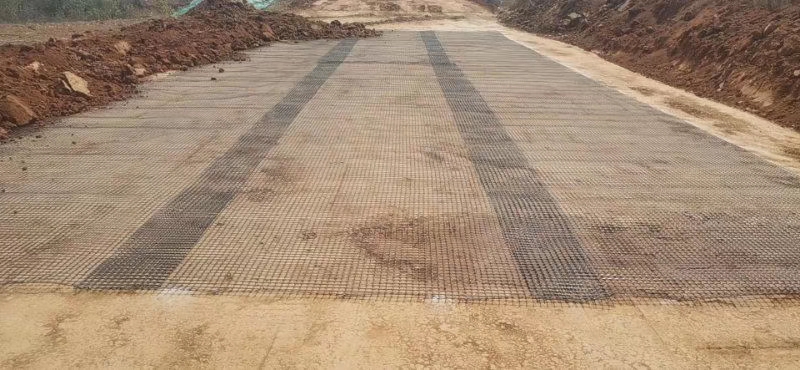 Geogrids for Driveway Road Reinforcement Retaining Wall Plastic Bia-xial Geogrid