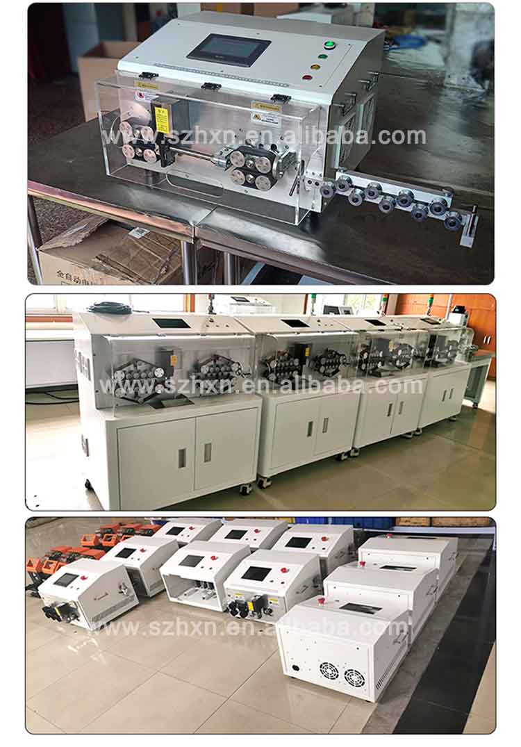 Multicore Cable Wire Cutting Stripping Machine 35mm2 with 220V/110V 50-60HZ Power Supply