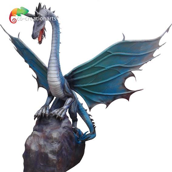 Quality Waterproof Lifelike Dragon In Theme Park Attraction for sale