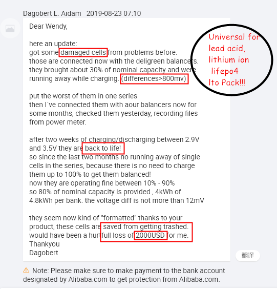 5V 5S Active BMS Lithium Battery Balancer Module