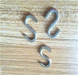 Galvanized Large Metal S Hooks / Heavy Duty S Hooks For Rigging Hardware