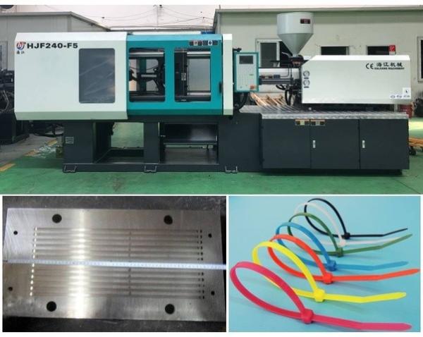 Quality Nylon Cable Tie Injection Making Machine High Efficiency Energy Saving for sale