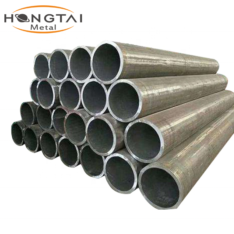 Q195 Q215 Q235 Carbon Seamless Steel Tube Black Painted