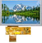 5.0 Inch 800x480 Dots TFT Colour Lcd Display Module With 450 Nits Backlight For