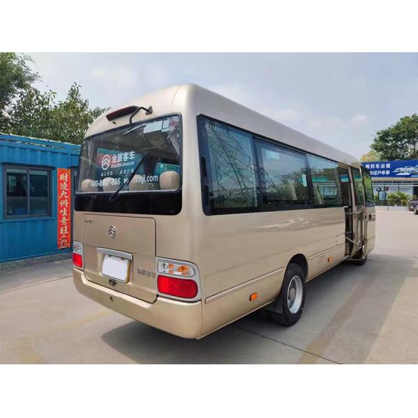 Golden Dragon Used LHD Vans Diesel AC Used Small Buses 19 Seats