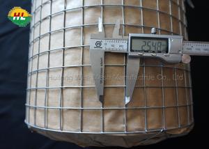 China 36 Inch x 25 Foot-1 Inch x 1 Inch 16GA Galvanized Welded Wire Mesh Roll for Garden Economy Fence wholesale