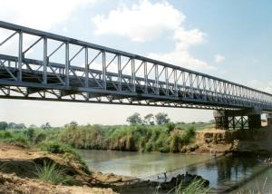 Erecting Method By Machine Temporary Steel Bridge Max Span Length 72m