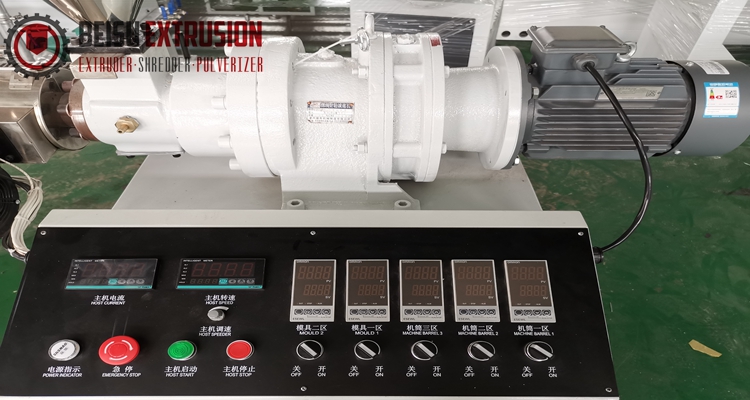 Small Single Screw Lab 2kg/H 120rpm Plastic Extrusion Machine
