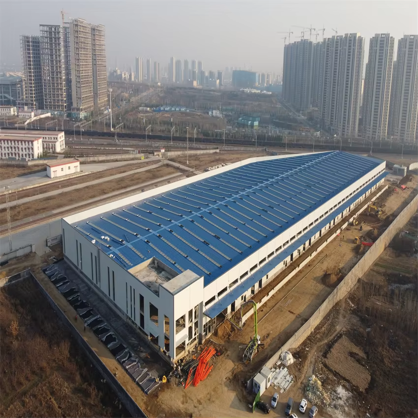 Large Span Safety High Rise Prefab Storage Steel Structure Frame Apartment Hotel