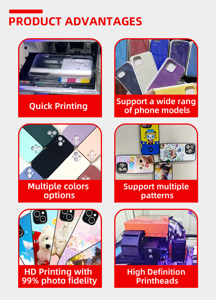 Coin Operated Phone Case Vending Machine DIY Automatic Printer
