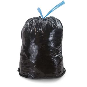 China HDPE Material Drawstring Garbage Bags 10 Gallon Environmentally Friendly on sale