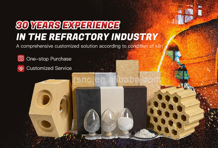 High Quality 48-90% Al2O3 Alumina Silica Fire Brick 230*114*65mm High Alumina Refractory Bricks For Electric Arc Furnace Roof