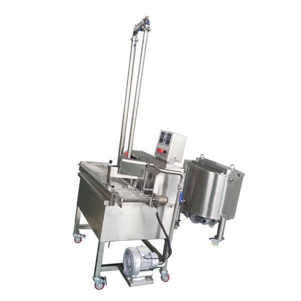 Chocolate Enrober Machine With Chocolate Holding Tank Premium Quality & Efficiency