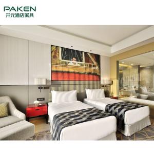 China Guest Room 1800mm Sofa Hotel Bedroom Furniture Sets wholesale