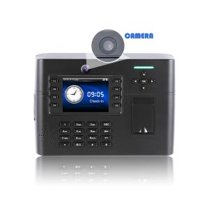 China Big Capacity Biometric Fingerprint Access Control and Time Attendance with Camera and Built-in Battery TCP/IP USB wholesale