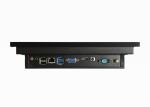 Front Bezel Capacitive Embedded Touch Panel PC / Fanless Industrial Computer