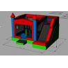 Buy cheap Custom Red Inflatable Jumping Castle Durable 0.55mm PVC Material from wholesalers