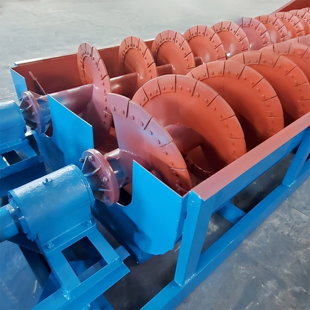 Sand screw Washer Spiral Sand Washing Machine high cleaning efficiency Energy Saving Mining Equipment wear-resistant steel Screw Sand Washer Machine