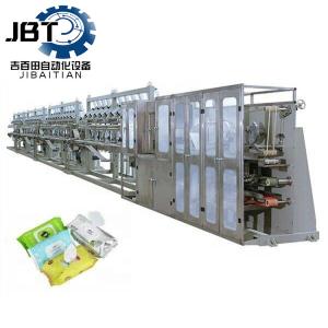 China High Speed Non Woven Fabric Wet Wipe Production Line for Customized Folding Styles wholesale