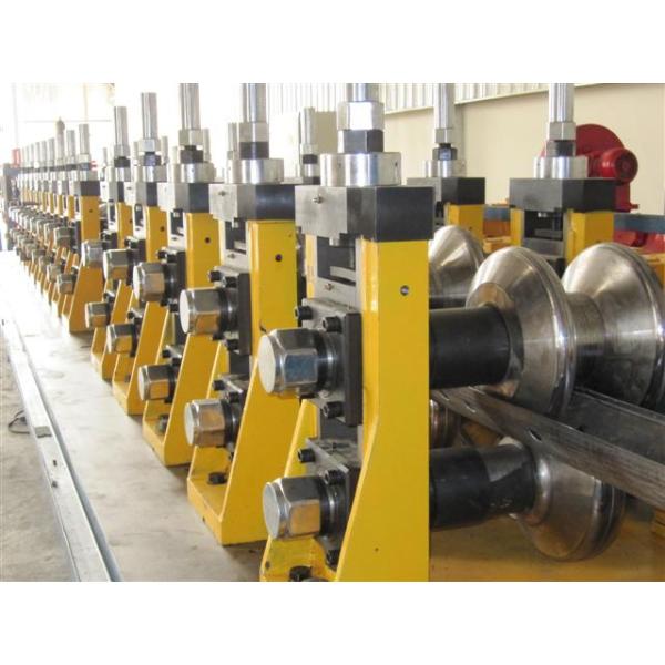 Highway construction guardrail plate two waves Cold Roll Forming Production Line Model PRF450
