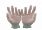 Conductive Non Static Gloves , Static Resistant Gloves Nylon Material