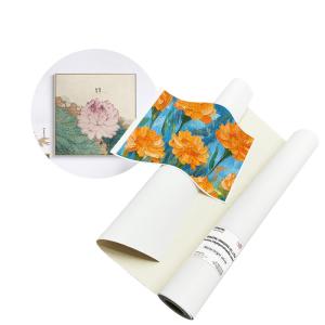 Large Format Printing Cotton Canvas Waterproof For Latex Printing