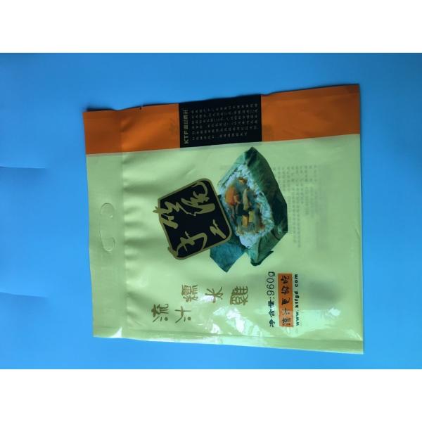 Custom Candy Snacks Medicine Packaging Poly Bags , Plastic Packing Bags Laminated Zipper Bags with hanger hole