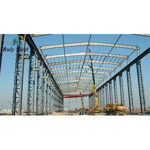 Building Steel Structure Fabrication Warehouse With Overhead Crane