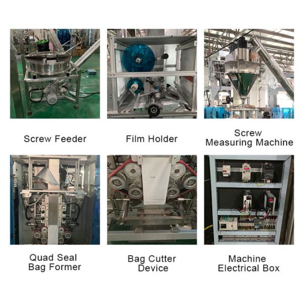 50 Bags /Min Edible Wheat Pouch Flour Packing Machine