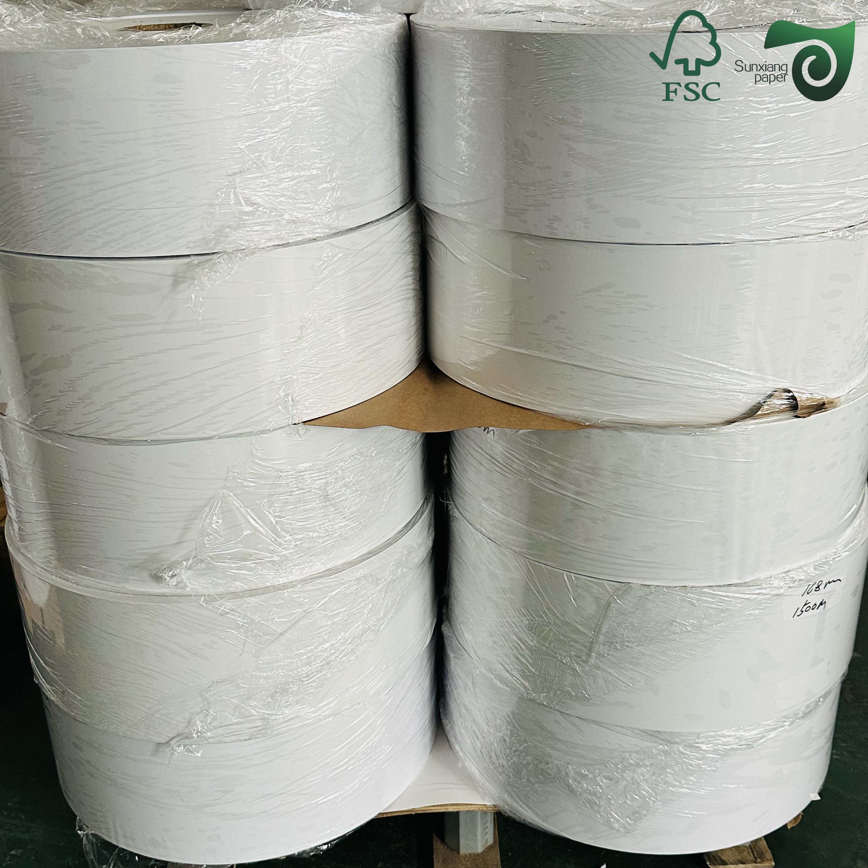 FSC 100μM 150μM A3/A4 Waterproof Matte Water Based PET Synthetic Paper Adhesive Sticker Paper